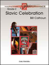 Slavic Celebration Orchestra sheet music cover Thumbnail